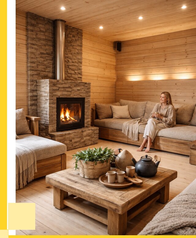 Проект бани с комнатой отдыха в Зеленодольске от 36225 р. | ЭриданЗлн