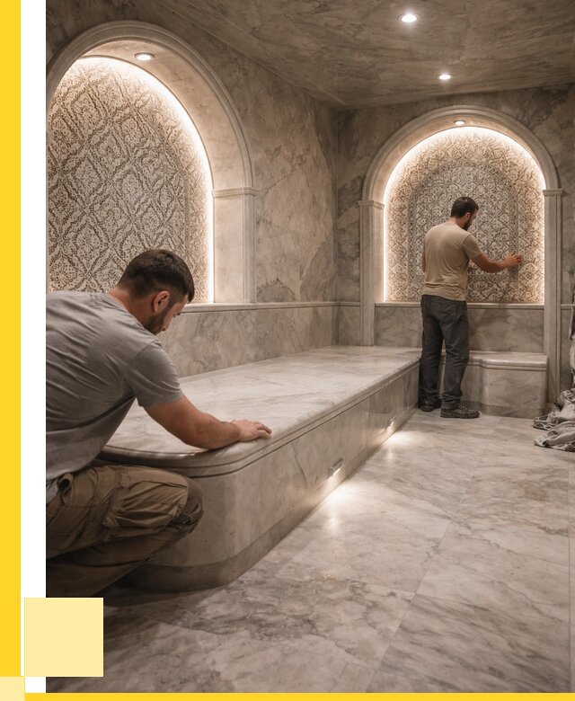 Турецкие бани под ключ в Зеленодольске от 258750 р. | ЭриданЗлн