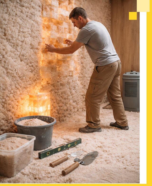 Проектирование и монтаж соляных комнат в Зеленодольске под ключ